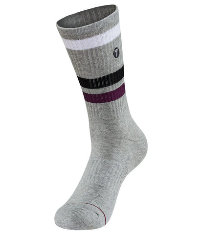 Alliance Sock - Grey/White