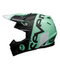 Moto-9 Flex Helmet - Matte Black/Mint/White