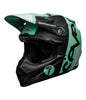 Moto-9 Flex Helmet - Matte Black/Mint/White